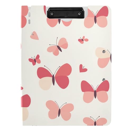 Klemmbrett mit Ordner Happy Valentine Cartoon Schmetterling Beige A4 Klemmbrett Binder Zwei Metallclips Stifthalter Schule Klemmbrett mit Abdeckung Klemmbrett mit Ordner Happy Valentine Cartoon Schmetterling Beige A4 Klemmbrett Binder Zwei Metallclips Stifthalter Schule Klemmbrett mit Abdeckung von tplaotee