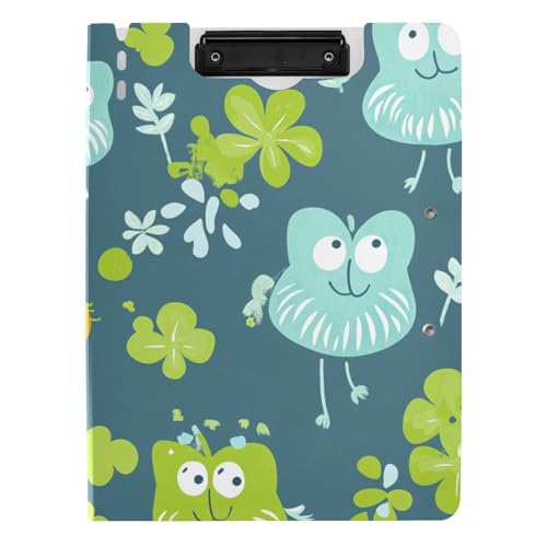 Klemmbrett mit Ordner Vierblättriges Kleeblatt Lustiges A4-Klemmbrett mit Padfolio Horizontal und Vertikal Doppelclips Schule Klemmbrett mit Abdeckung Klemmbrett mit Ordner Vierblättriges Kleeblatt Lustiges A4-Klemmbrett mit Padfolio Horizontal und Vertikal Doppelclips Schule Klemmbrett mit Abdeckung von tplaotee