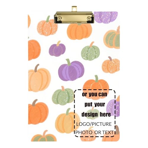 Klemmbrett mit künstlichen Pailletten, Kürbis, Weiß, personalisierbar, transparent, für Lehrer, Portfolio, Klemmbrett, Größe 22,9 x 30,5 cm Klemmbrett mit künstlichen Pailletten, Kürbis, Weiß, personalisierbar, transparent, für Lehrer, Portfolio, Klemmbrett, Größe 22,9 x 30,5 cm von tplaotee