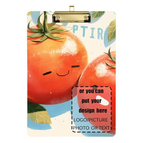 Klemmbrett mit niedlichen roten Tomaten, grünen Blättern, wasserdicht, für Lehrer, Krankenpflege, Größe 22,9 x 30,5 cm Klemmbrett mit niedlichen roten Tomaten, grünen Blättern, wasserdicht, für Lehrer, Krankenpflege, Größe 22,9 x 30,5 cm von tplaotee