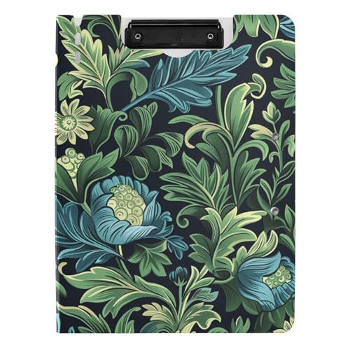Klemmbrettmappe William Morris Daisy Dunkelblau A4 Klemmbrett Folio Binder Doppelte Metallclips Stifthalter Schule Klemmbrett mit Abdeckung Klemmbrettmappe William Morris Daisy Dunkelblau A4 Klemmbrett Folio Binder Doppelte Metallclips Stifthalter Schule Klemmbrett mit Abdeckung von tplaotee