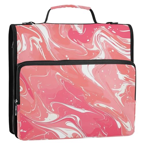 Ringbuch-Organizer mit Schulterriemen, 3,8 cm, Marmor-Textur, 3,8 cm, Schulbedarf, Organizer für Schule Ringbuch-Organizer mit Schulterriemen, 3,8 cm, Marmor-Textur, 3,8 cm, Schulbedarf, Organizer für Schule von tplaotee