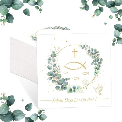 60 Einmalservietten Schön, Streudeko Kommunion, Tischdeko Taufe Junge Mädchen, Strapazierfähig, Saugstark - Servietten Geburtstag & Weihnachten Für Firmung Konfirmation Babyshowerparty Taufdeko 60 Einmalservietten Schön, Streudeko Kommunion, Tischdeko Taufe Junge Mädchen, Strapazierfähig, Saugstark - Servietten Geburtstag & Weihnachten Für Firmung Konfirmation Babyshowerparty Taufdeko von trabag