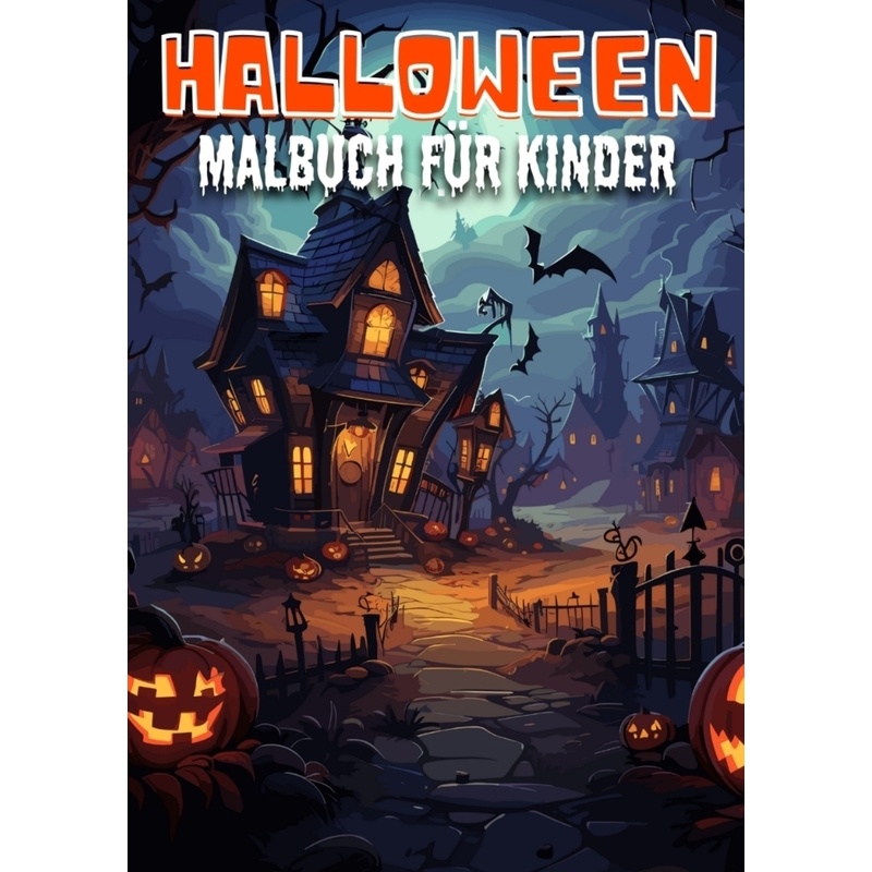 Halloween Malbuch  | Halloween Geschenk | Halloween Ausmalbilder - Kindery Verlag, Kartoniert (TB) von tredition