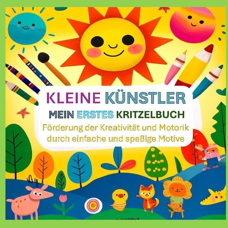 Kleine Künstler: Mein Erstes Kritzelbuch - Anna Lausmann, Kartoniert (TB) von tredition