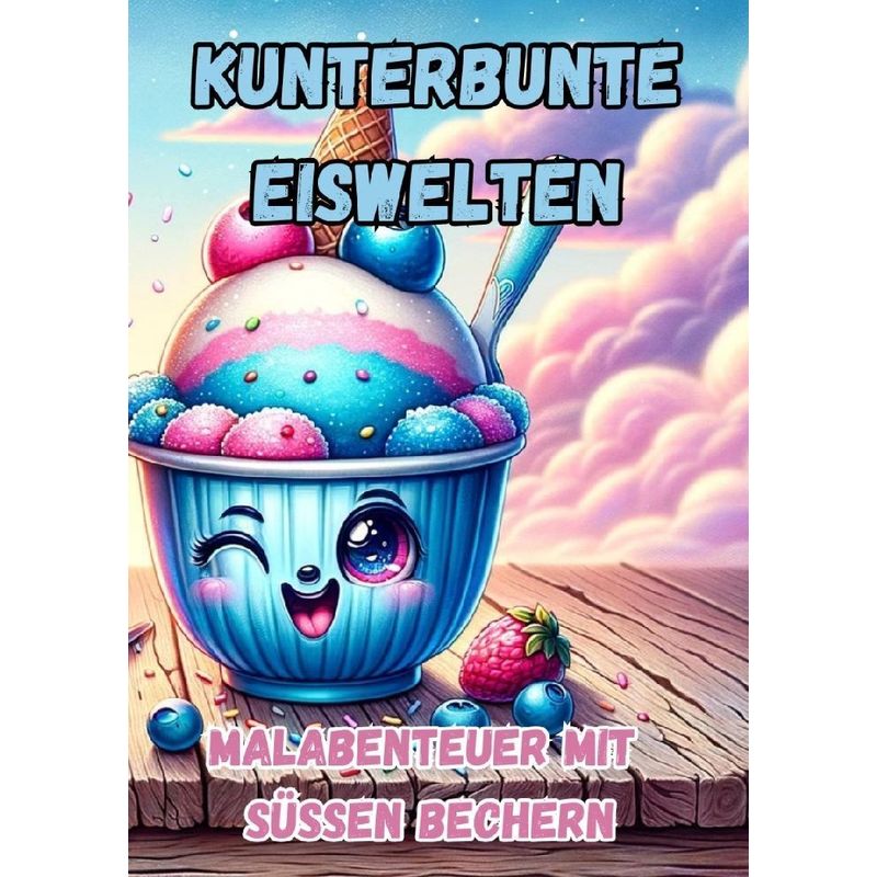 Kunterbunte Eiswelten - Maxi Pinselzauber, Kartoniert (TB) von tredition