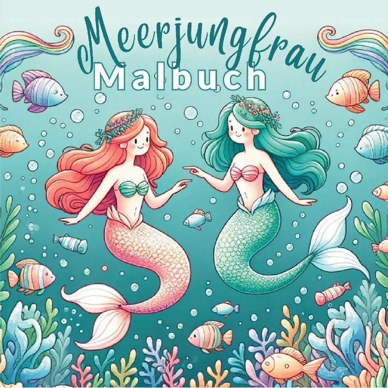Malbuch Meerjungfrau - Mein Fantastisches Ausmalbuch - S&L Inspirations Lounge, Kartoniert (TB) von tredition
