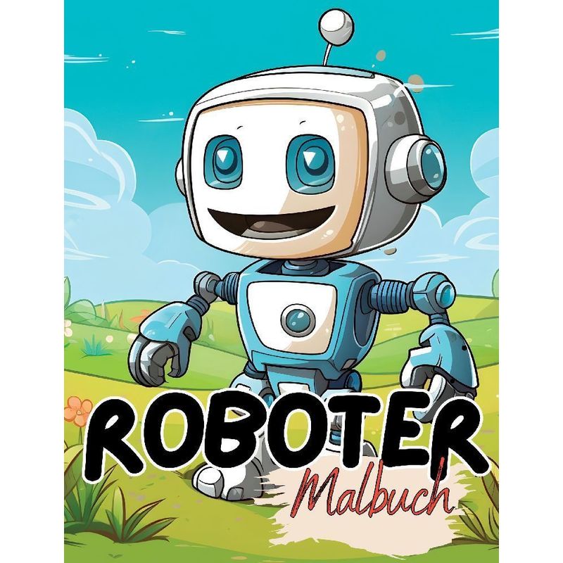 Malbuch Roboter - Lucy´s Tier Malbücher, Kartoniert (TB) von tredition