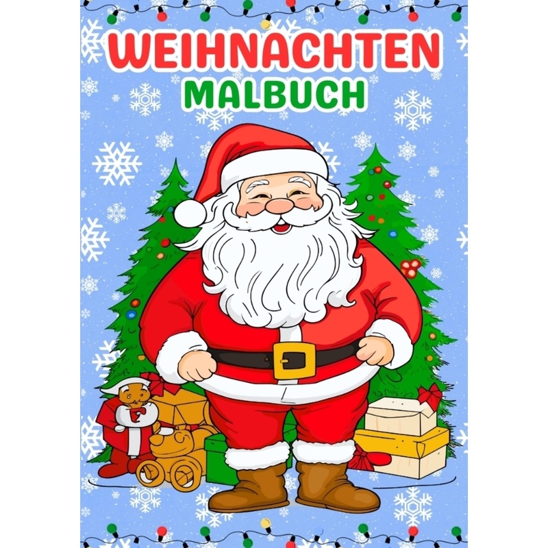 Malbuch Weihnachten - MalenMagie Verlag, Kartoniert (TB) von tredition