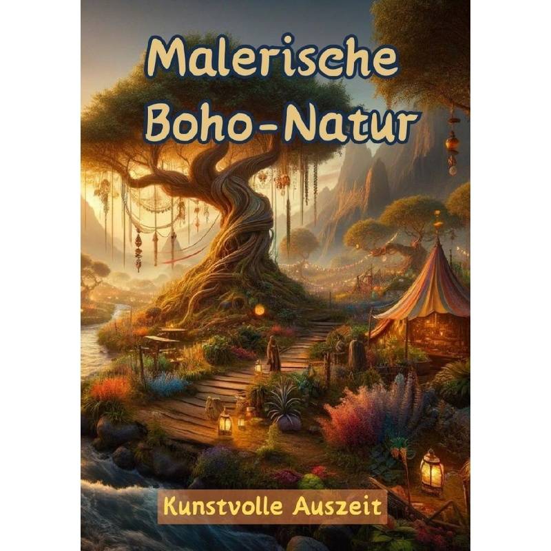 Malerische Boho-Natur - Maxi Pinselzauber, Kartoniert (TB) von tredition