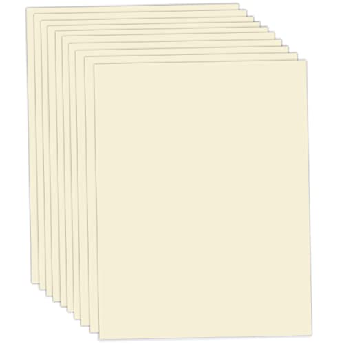Tonpapier beige 50 x 70cm | 130 g/m² Bastelpapier 10 Blatt Schulpapier basteln bemalen Kinder von trendmarkt24