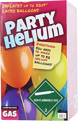 Trendmile Premium Ballongas XL für bis zu 50 Luftballons à 23cm - Helium Gas Zylinder Balloons von trendmile