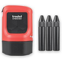 trodat Datenschutz-Rollstempel ID Protector+ selbstfärbend schwarz von trodat