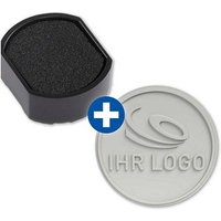 trodat Stempelplatte + integriertes Stempelkissen Ersatz-Set für trodat 4612 von trodat