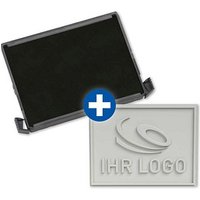 trodat Stempelplatte + integriertes Stempelkissen Ersatz-Set für trodat 4927 von trodat