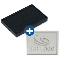 trodat Stempelplatte + integriertes Stempelkissen Ersatz-Set für trodat 4928 von trodat