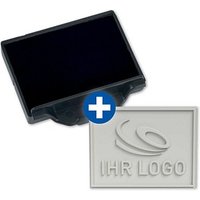 trodat Stempelplatte + integriertes Stempelkissen Ersatz-Set für trodat 5200 von trodat