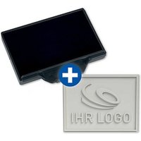 trodat Stempelplatte + integriertes Stempelkissen Ersatz-Set für trodat 5206 von trodat