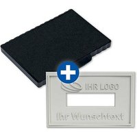 trodat Stempelplatte + integriertes Stempelkissen Ersatz-Set für trodat 54110 von trodat