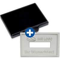 trodat Stempelplatte + integriertes Stempelkissen Ersatz-Set für trodat 5460 von trodat