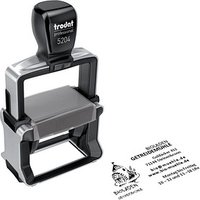 trodat Textstempel, individualisierbar 5204 selbstfärbend schwarz Logo möglich, 1 St. -  Direkt online personalisieren von trodat