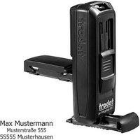 trodat Textstempel, individualisierbar Pocket Printy 9511 selbstfärbend schwarz Logo möglich, 1 St. -  Direkt online personalisieren von trodat