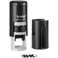 trodat Textstempel, individualisierbar Printy 4612 selbstfärbend schwarz Logo möglich, 1 St. -  Direkt online personalisieren von trodat
