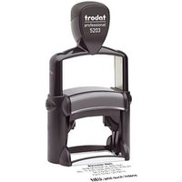 trodat Textstempel, individualisierbar Professional 5203 selbstfärbend schwarz ohne Logo trodat Textstempel, individualisierbar Professional 5203 selbstfärbend schwarz ohne Logo von trodat