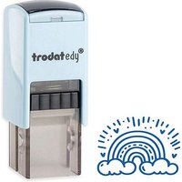 trodat edy®Fix Motivstempel Regenbogen 2,0 x 2,0 cm von trodat
