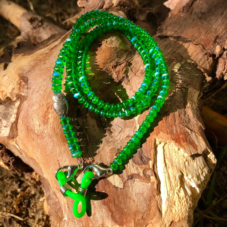 Brillenkette "Matroshka - Green" Brillenkette "Matroshka - Green" von trudiloves