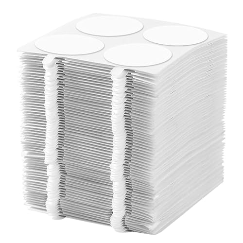 tulkdexi Klebeband, Punkte, Klebepunkte, Klebepunkte, Klebepunkte, selbstklebend, transparent, wasserdicht, starke Klebrigkeit, doppelseitig, entfernbar, weiß, 100 Stück tulkdexi Klebeband, Punkte, Klebepunkte, Klebepunkte, Klebepunkte, selbstklebend, transparent, wasserdicht, starke Klebrigkeit, doppelseitig, entfernbar, weiß, 100 Stück von tulkdexi