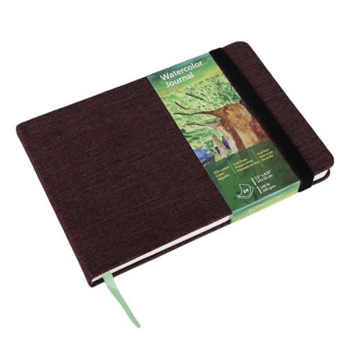 tumuarta Aquarell-Tagebuch, 300 g/m², 14 x 21 cm, 25 % Baumwollpapier, Kaltpresse, 24 Blatt, säurefrei, Aquarellpapier, Skizzenbücher zur Verwendung als gemischter Medienblock tumuarta Aquarell-Tagebuch, 300 g/m², 14 x 21 cm, 25 % Baumwollpapier, Kaltpresse, 24 Blatt, säurefrei, Aquarellpapier, Skizzenbücher zur Verwendung als gemischter Medienblock von tumuarta