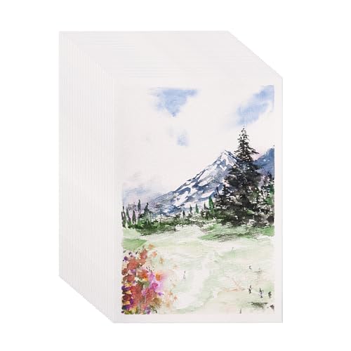 tumuarta Aquarellpapier, 300 g/m², Kaltpressung, 50 Blatt, 13x19 CM, Säurefrei, Mischpapier für Aquarelle, Acryl, Ölpastell, Buntstifte und weitere nasse und trockene Medien tumuarta Aquarellpapier, 300 g/m², Kaltpressung, 50 Blatt, 13x19 CM, Säurefrei, Mischpapier für Aquarelle, Acryl, Ölpastell, Buntstifte und weitere nasse und trockene Medien von tumuarta