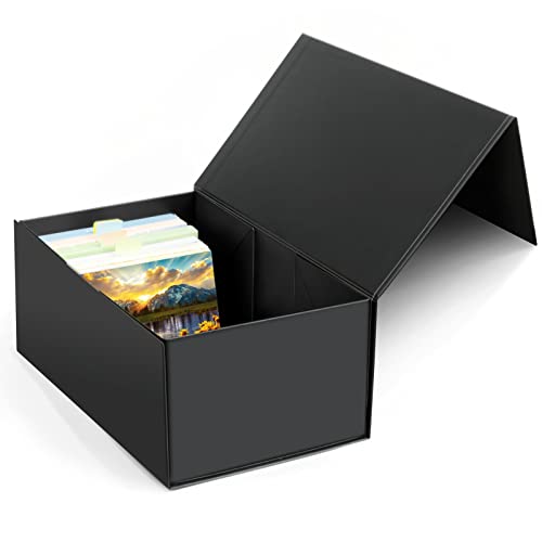 tutata 10,2 x 15,2 cm Karteikartenhalter, Aufbewahrungsbox für Karteikarten, 10,2 x 15,2 cm, passend für 1200 Lernkarten – 1 Packung, schwarz tutata 10,2 x 15,2 cm Karteikartenhalter, Aufbewahrungsbox für Karteikarten, 10,2 x 15,2 cm, passend für 1200 Lernkarten – 1 Packung, schwarz von tutata