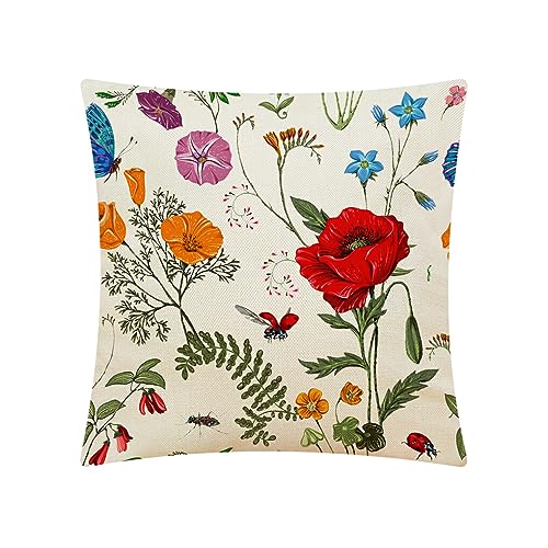 tuwiwol Exquisite Handwerk Kissenbezüge für Wohnzimmer Dekor Kissenbezug Kissenbezug Home Sofa Pflanze Landschaft Stil, Zwei, 45 * 45CM tuwiwol Exquisite Handwerk Kissenbezüge für Wohnzimmer Dekor Kissenbezug Kissenbezug Home Sofa Pflanze Landschaft Stil, Zwei, 45 * 45CM von tuwiwol