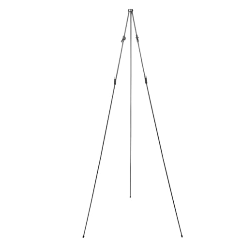 tuwiwol Stabile Malerei Höhe und tragbare Holzständer Dreieckige Unterstützung Holz Display Ständer Schwarz und Kunst Staffelei für für, A von tuwiwol