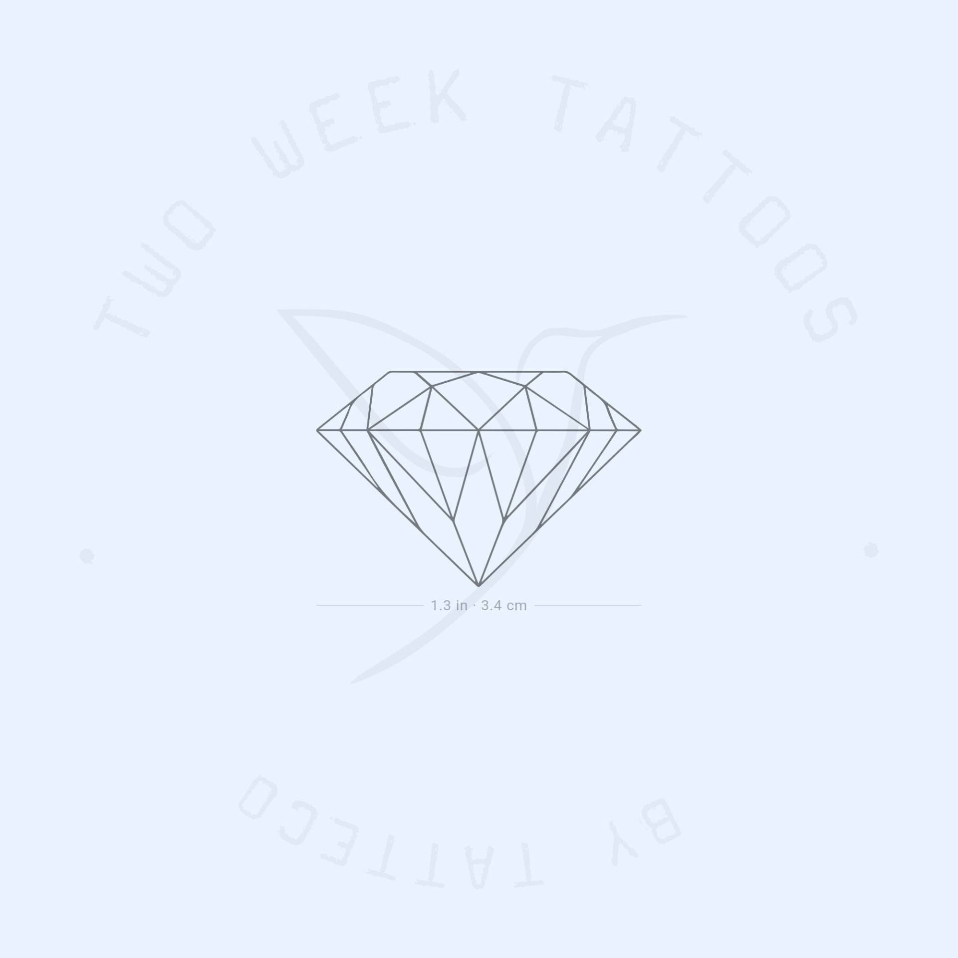 Diamant Semi-Permanent Tattoo | 2Er Set von twoweektattoos