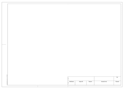 Zeichenkarton A3 mit Rand + Schriftfeld - TZ Arbeitsblätter - 50 Blatt - technisches Zeichenpapier 150g/m² - radierfest Zeichenkarton A3 mit Rand + Schriftfeld - TZ Arbeitsblätter - 50 Blatt - technisches Zeichenpapier 150g/m² - radierfest von tz-bedarf