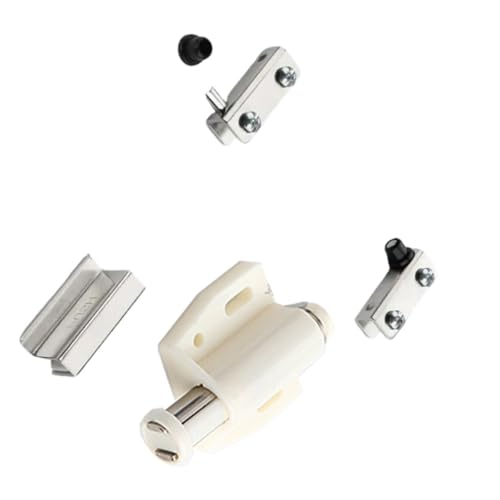 uikios Einzelkopf-Magnetschnäpper für Glastür, Scharnierklemme, magnetisch, zum Öffnen, Möbelbeschläge von uikios