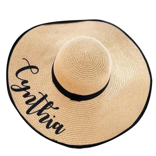 uikios Eleganter Sonnenhut für Junggesellinnenabschiede mit breiten Krempen für Strand und Garten, Junggesellinnenabschiede uikios Eleganter Sonnenhut für Junggesellinnenabschiede mit breiten Krempen für Strand und Garten, Junggesellinnenabschiede von uikios