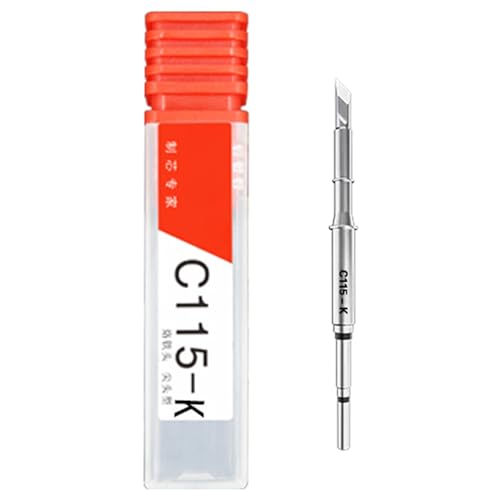uikios Lötspitze C210 C115 Lötkolbenspitze für T210 T115 Professionelle Lötstation Schweißzubehör uikios Lötspitze C210 C115 Lötkolbenspitze für T210 T115 Professionelle Lötstation Schweißzubehör von uikios
