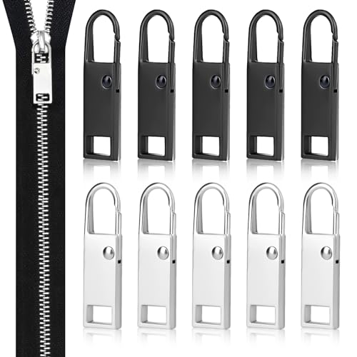 10 Stück Ersatzteile Reißverschluss Zipper,Reißverschluss Reparatur set,für Zipper Koffer Stiefel Jackenrucksäcke Kleidung Schuhe Universal Reissverschluss Zipper 10 Stück Ersatzteile Reißverschluss Zipper,Reißverschluss Reparatur set,für Zipper Koffer Stiefel Jackenrucksäcke Kleidung Schuhe Universal Reissverschluss Zipper von uinnossvc