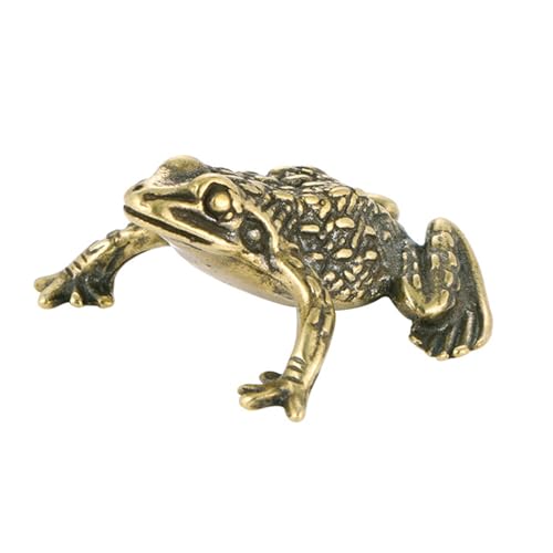 ulafbwur Frosch Statue Messing Figur Realistisches Aussehen Sammlerstück Casting Vintage Desktop Mini Frosch Kupfer Skulptur Büro Dekor Messing Statue Messing Skulptur ulafbwur Frosch Statue Messing Figur Realistisches Aussehen Sammlerstück Casting Vintage Desktop Mini Frosch Kupfer Skulptur Büro Dekor Messing Statue Messing Skulptur von ulafbwur