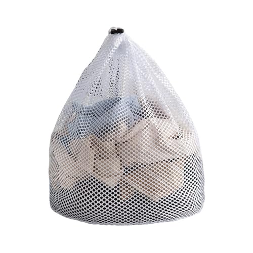 ulafbwur Wäschenetzbeutel, Wäschesack, Netzstoff, starke Tragfähigkeit mit Kordelzug, Anti-Verformung, robust, Wäschebeutel, Haushaltsbedarf, Wäschesack ulafbwur Wäschenetzbeutel, Wäschesack, Netzstoff, starke Tragfähigkeit mit Kordelzug, Anti-Verformung, robust, Wäschebeutel, Haushaltsbedarf, Wäschesack von ulafbwur
