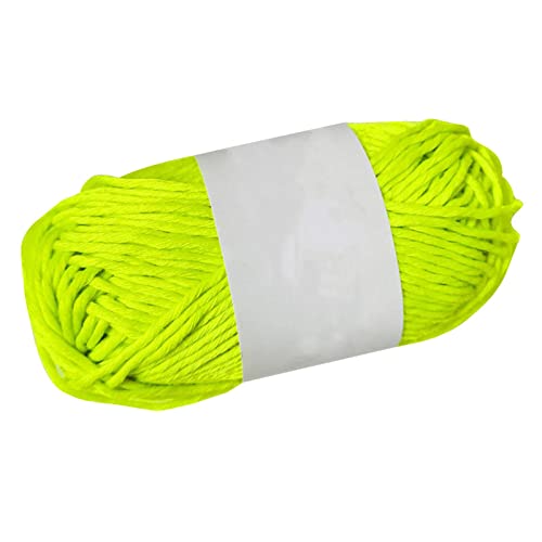 Häkelgarn 50g, Leuchtgarn Zum Stricken Acrylgarn Wolle Neuartiges Funktionsgarn, Das Im Dunkeln Leuchtet, Polyester, Leuchtendes, Grobes Garn, 2mm Zur Herstellung Decken Fluoreszierendes Gelb Häkelgarn 50g, Leuchtgarn Zum Stricken Acrylgarn Wolle Neuartiges Funktionsgarn, Das Im Dunkeln Leuchtet, Polyester, Leuchtendes, Grobes Garn, 2mm Zur Herstellung Decken Fluoreszierendes Gelb von ulapithi