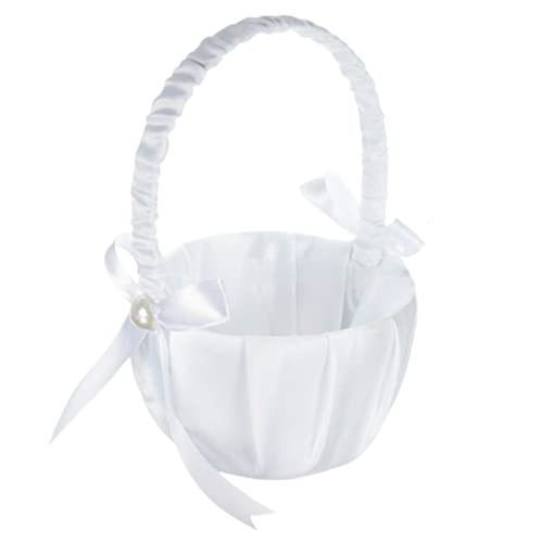 ulapithi Streukörbchen Hochzeit Blumenkorb Hochzeit,Blumenmädchen Korb, Körbchen Blumenkinder, Handheld Blumenkorb,Weißer Korb Romantischer Satin Spitzen Kristall Strass Weiß Besticktes 7,87X5,12" ulapithi Streukörbchen Hochzeit Blumenkorb Hochzeit,Blumenmädchen Korb, Körbchen Blumenkinder, Handheld Blumenkorb,Weißer Korb Romantischer Satin Spitzen Kristall Strass Weiß Besticktes 7,87X5,12" von ulapithi