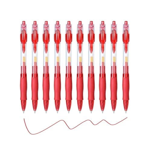 Bullet-Stifte, , einziehbarer Bullet-Kugelschreiber – 0,5 mm Kugelschreiber, 10 Kugelschreiber, Kugelschreiber zum Schreiben, Notizen, Unterschrift von ulapithi