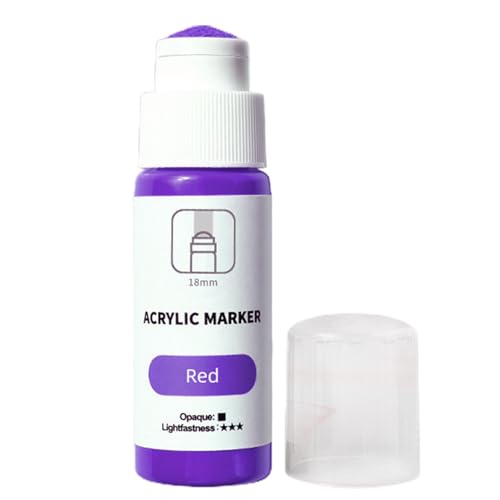 ulapithi Graffiti-Farbstifte, Graffiti-Marker, Graffiti-Stift auf Wasserbasis, schnell trocknend, 18 mm Spitze | 60 ml Graffiti-Permanent-Marker, wasserfest, beständig gegen von ulapithi