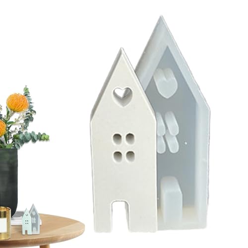 ulapithi Haus Silikonform, 3D Haus Mit Fenster Kerzenformen, Hausform Dekorative Silikonform, DIY-Bastelbedarf Für Gebäck, Süßigkeiten, Desserts, Seife, Gips, Handwerk, 1/3 Stück, mittlere Größe ulapithi Haus Silikonform, 3D Haus Mit Fenster Kerzenformen, Hausform Dekorative Silikonform, DIY-Bastelbedarf Für Gebäck, Süßigkeiten, Desserts, Seife, Gips, Handwerk, 1/3 Stück, mittlere Größe von ulapithi