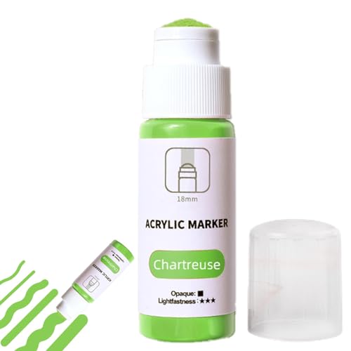 Mopp-Marker, Graffiti-Stifte, Graffiti-Stift auf Wasserbasis, schnell trocknend, 18 mm Spitze, lichtbeständige Permanenttinte für Wandbilder, von ulapithi